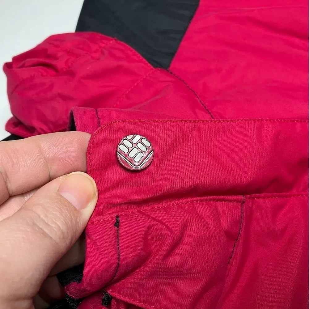 Columbia Sherpa lined coat size large‎ hot pink white black - Image 2