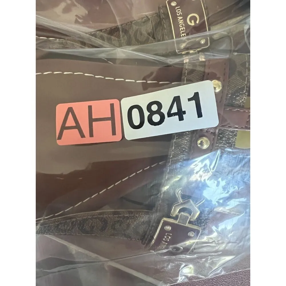 Women's GBG Los Angeles Sandal casual brown red comfortable 8 - Image 4