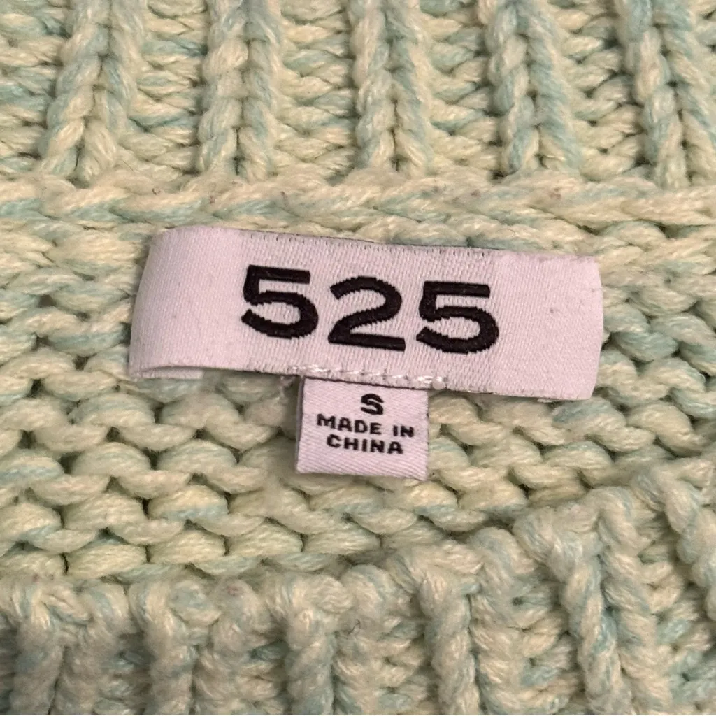 525 America Taffy Rainbow Pastel Ombre Crewneck Sweater - Image 4