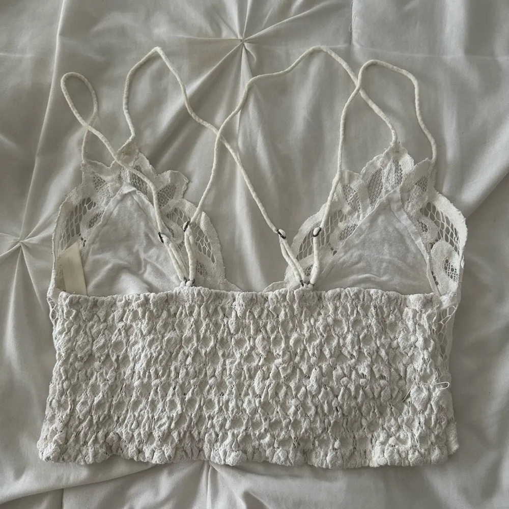 Free People White Bra - Image 3