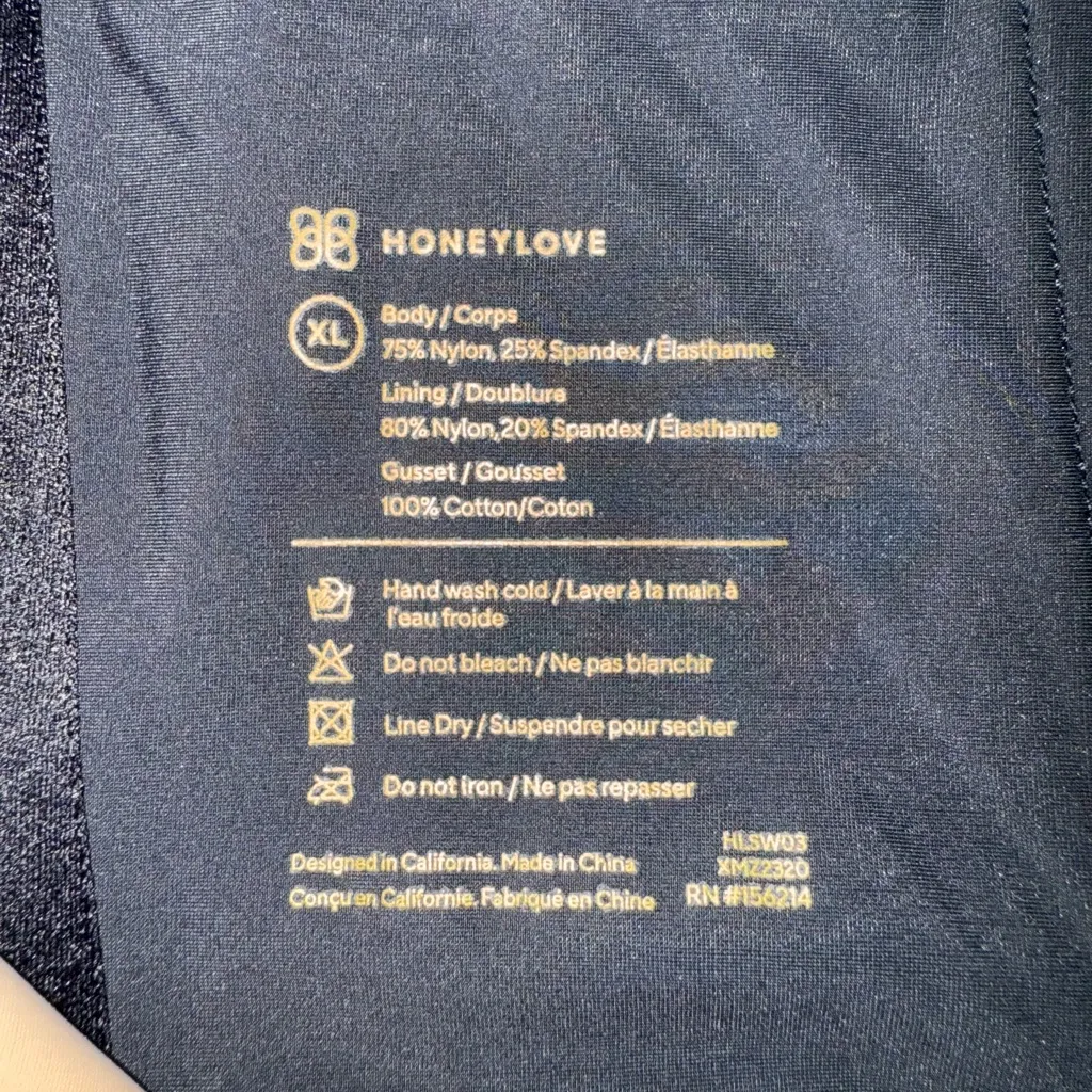 HONEYLOVE SuperPower Shorts Shapewear – XL – Brand New with Tags Black - Image 7