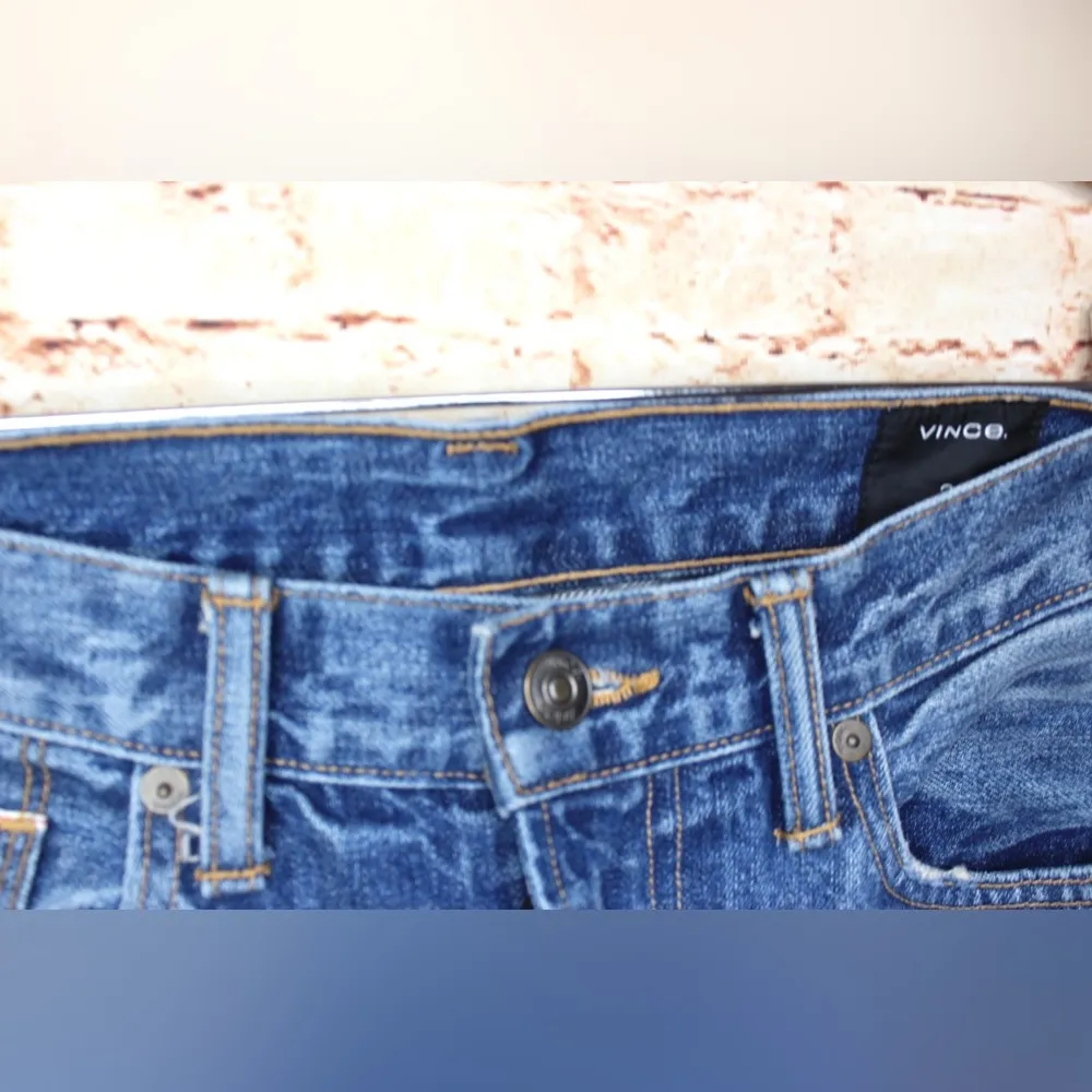 Vince | Boyfriend Style Medium Wash Denim Jeans - Image 4