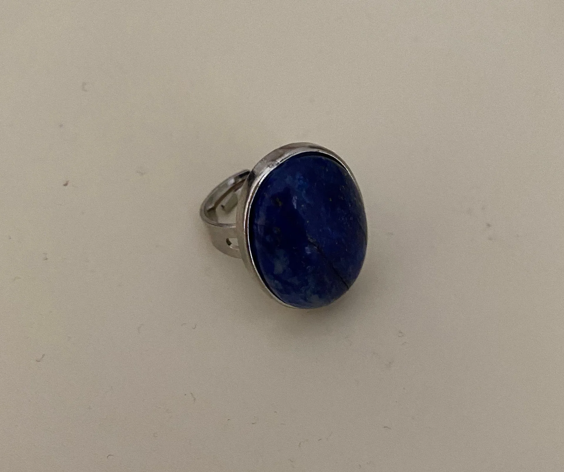 mindful souls Silver Crystal Ring - Image 2