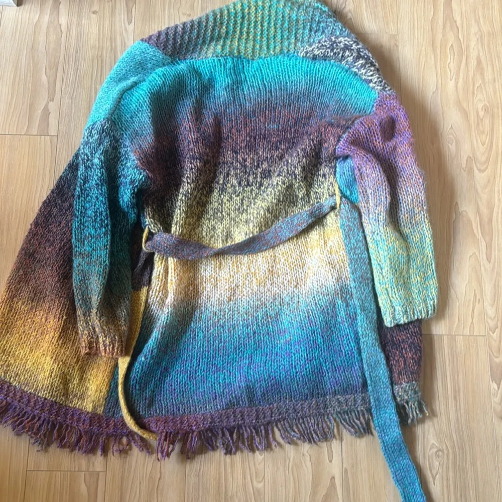 GREYLIN COLORFUL KNITTED CARDIGAN - Image 3