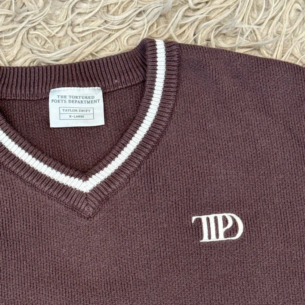 Taylor Swift Tortured Poets Department Pullover Sweater xL - Image 2