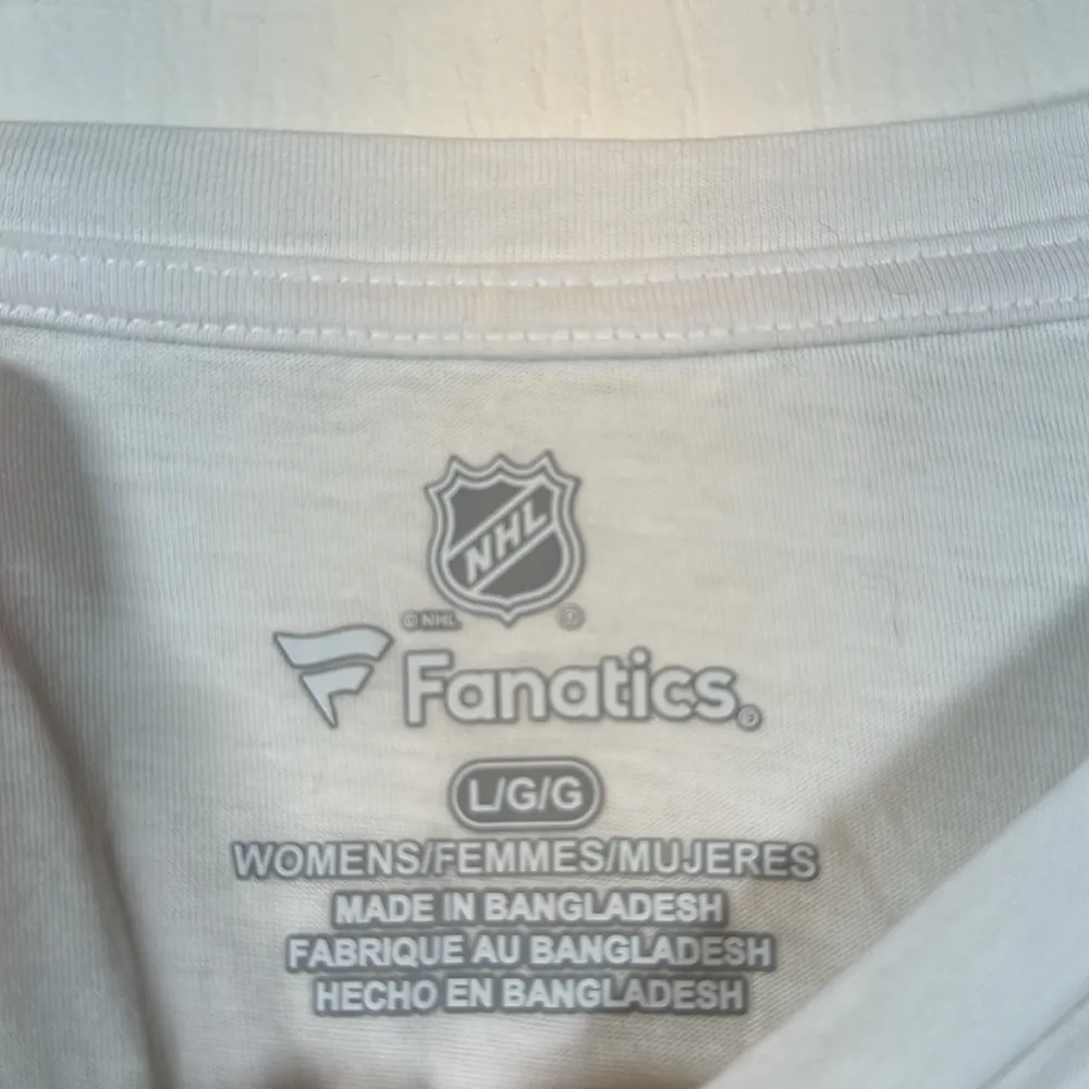 Fanatics NHL Vegas Golden Knights VGK Hockey White Shirt Large NWOT #2445 - Image 6