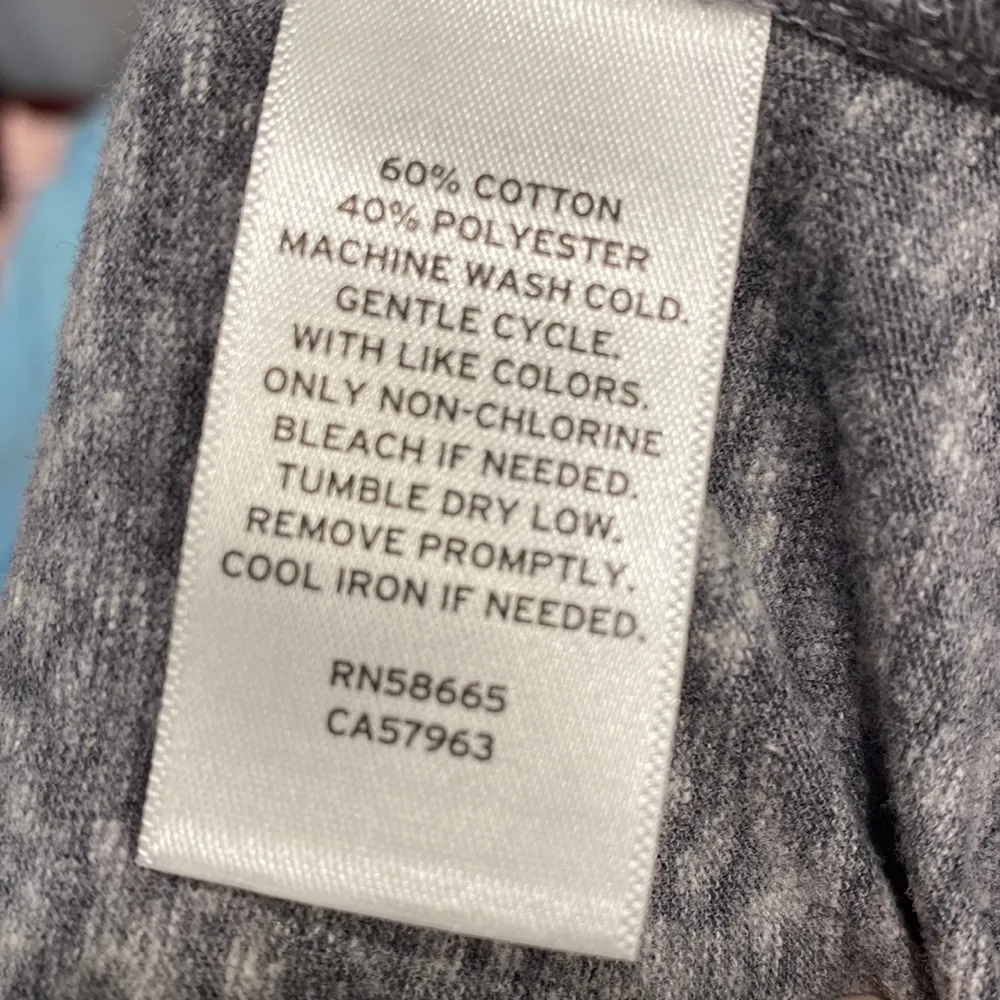 NWT Gray Caslon Henley Tee Shirt - Image 4