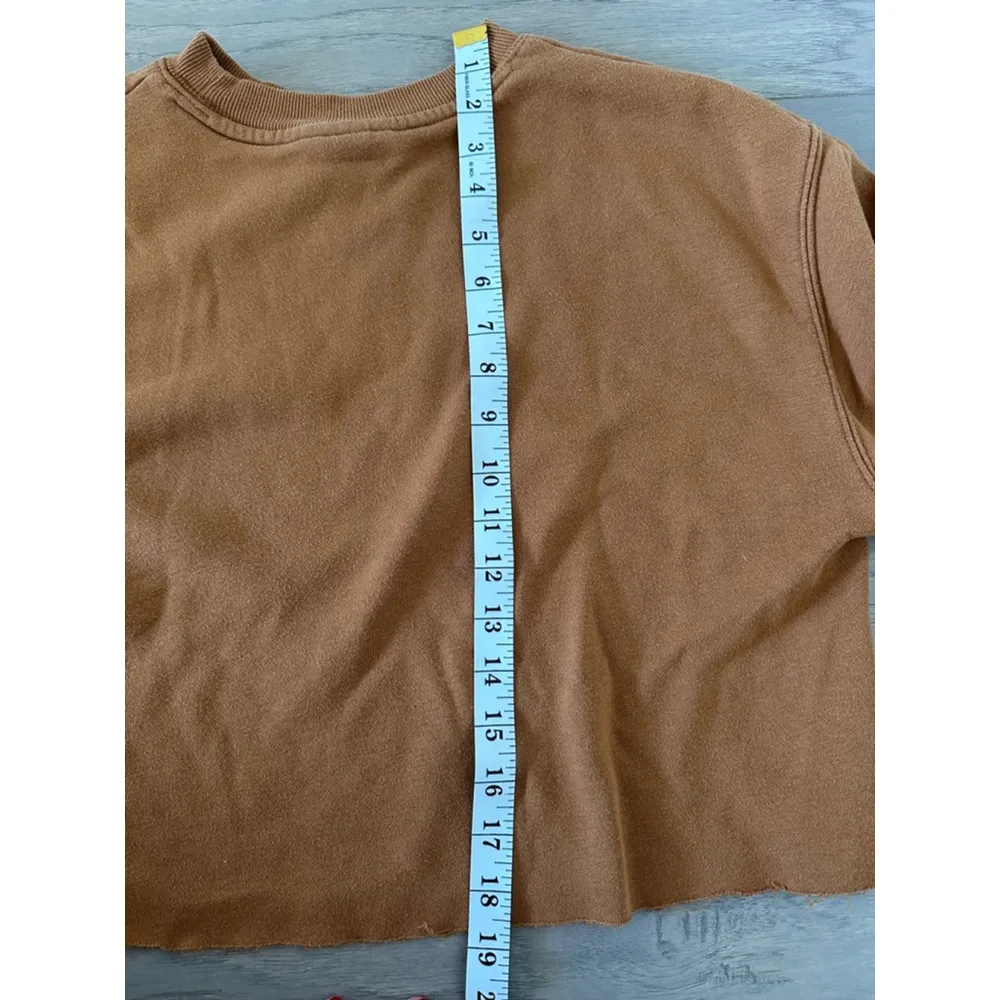 Universal Thread Sweatshirt Size Small Brown Camel - Image 5
