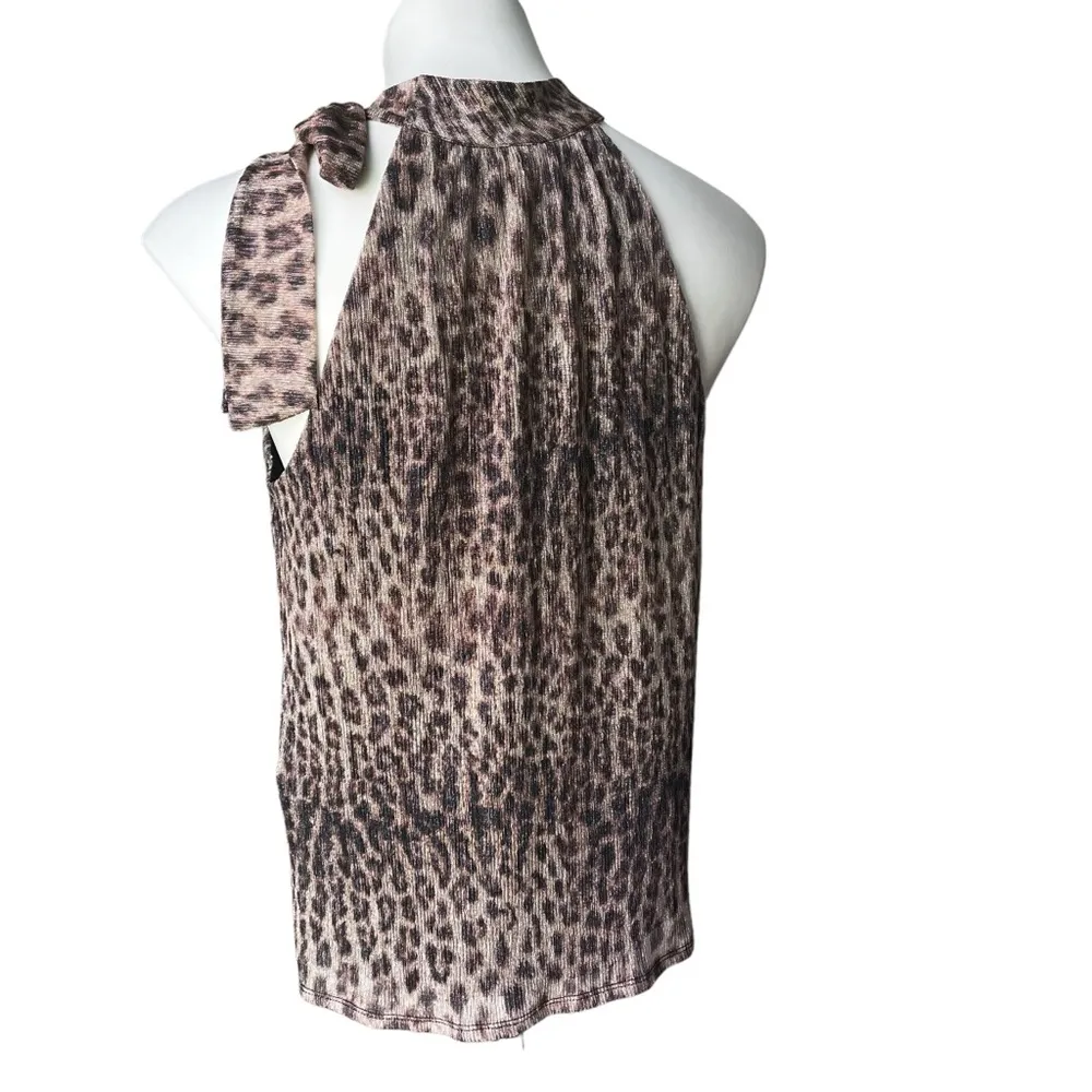 NWT, INC INTERNATIONAL CONCEPTS Animal-Print Tie-Neck Halter Top, - Image 11