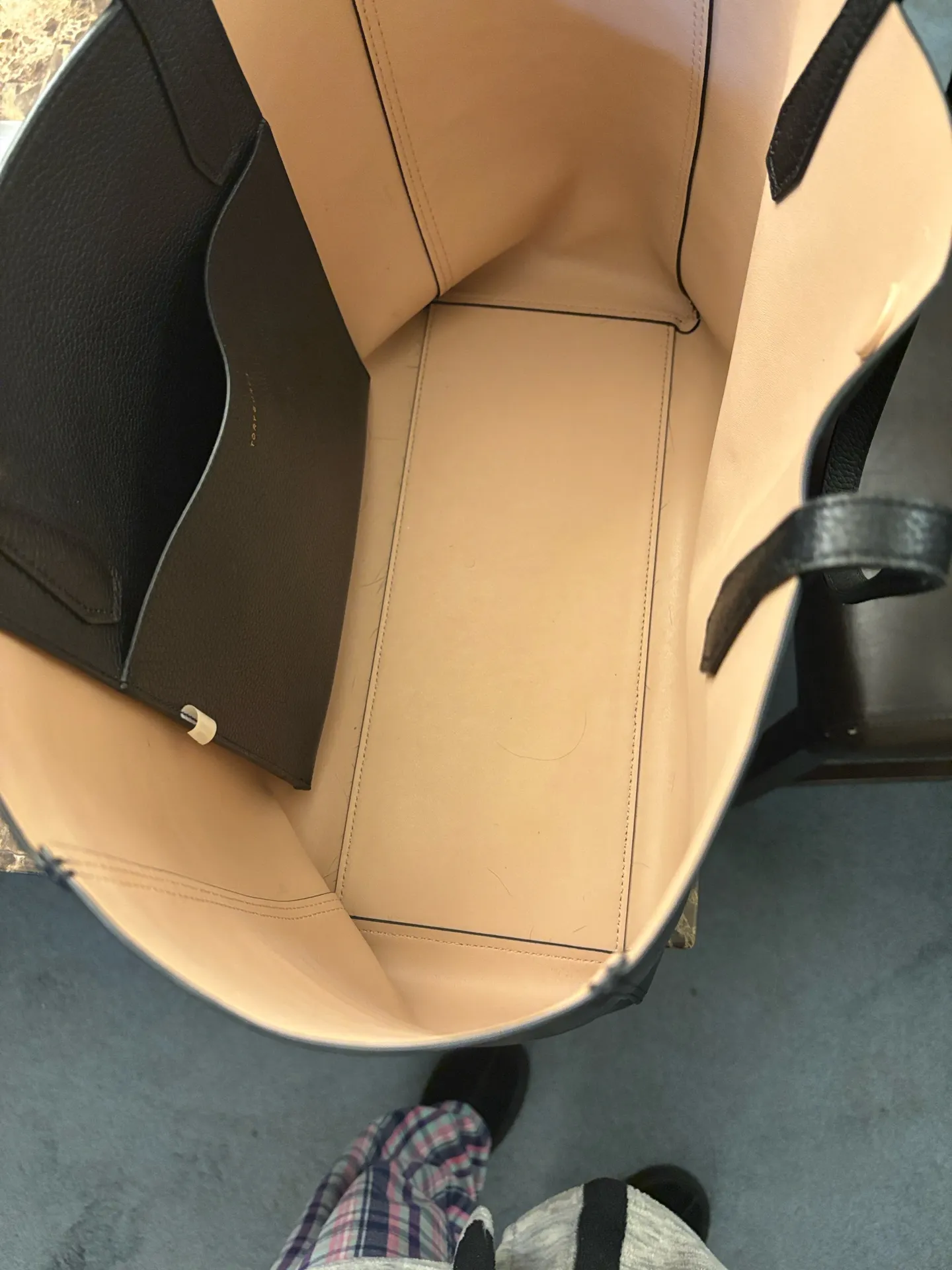 Tory Burch Leather Black Pebbled Blake Tote - Image 11