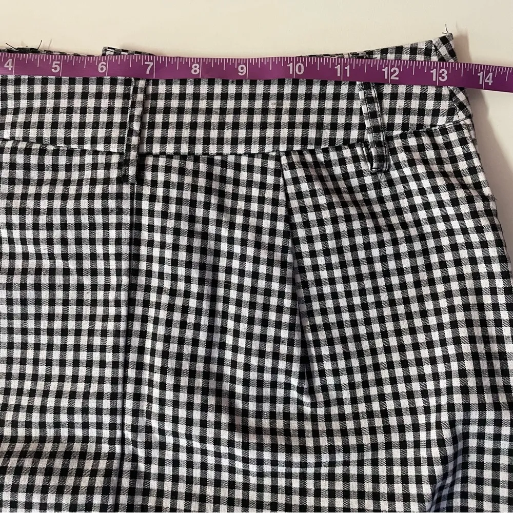 Charlotte Russe Black & White Gingham Mini Skirt - Image 9