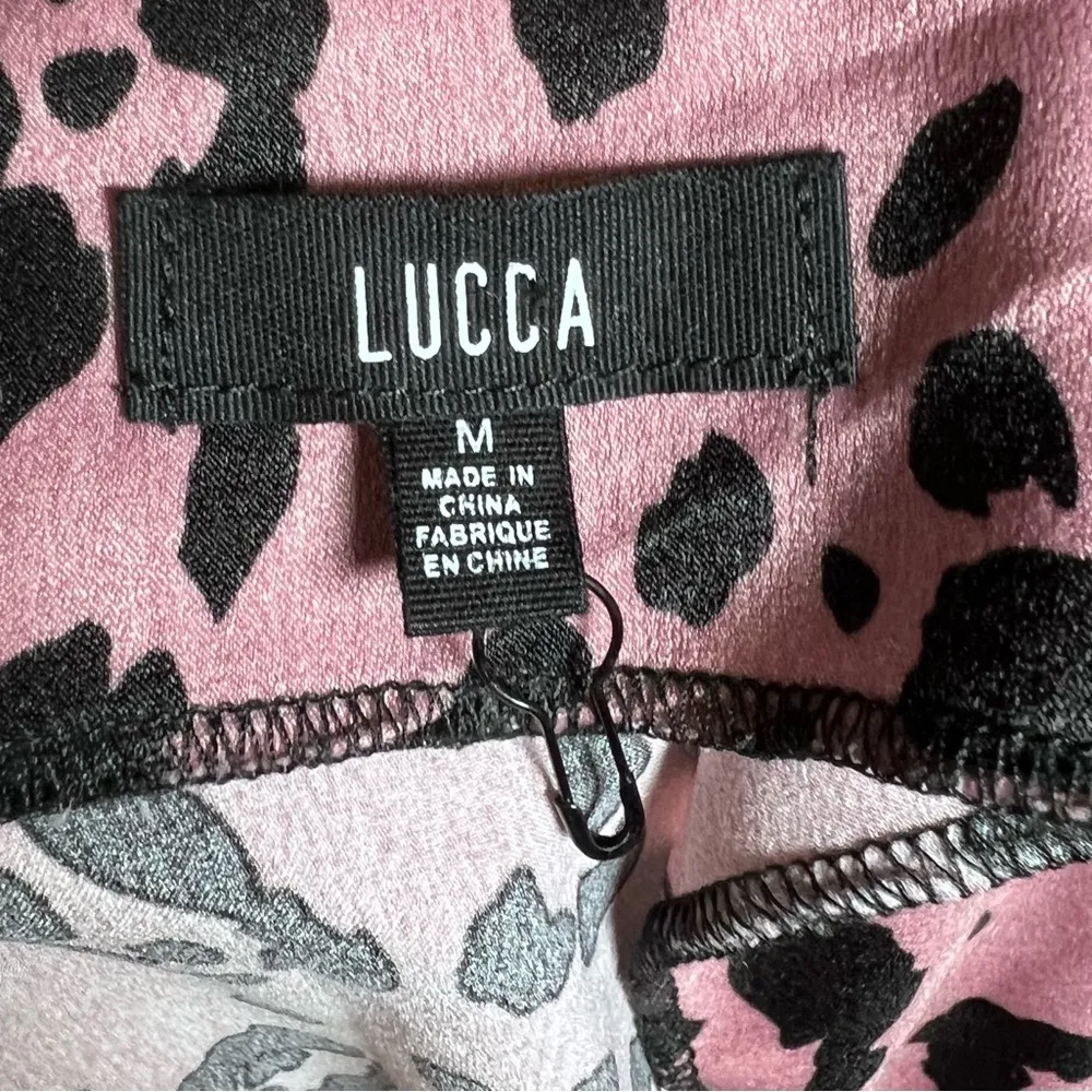 Lucca Couture Chandon mini dress mauve jaguar size medium NWOT - Image 6