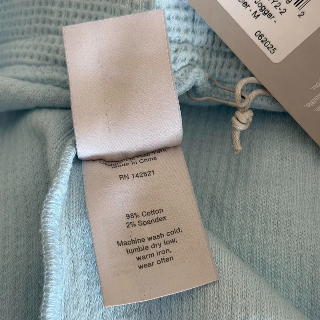 Negative Underwear Waffle Knit Jogger in Glacier, Size Medium - Image 7