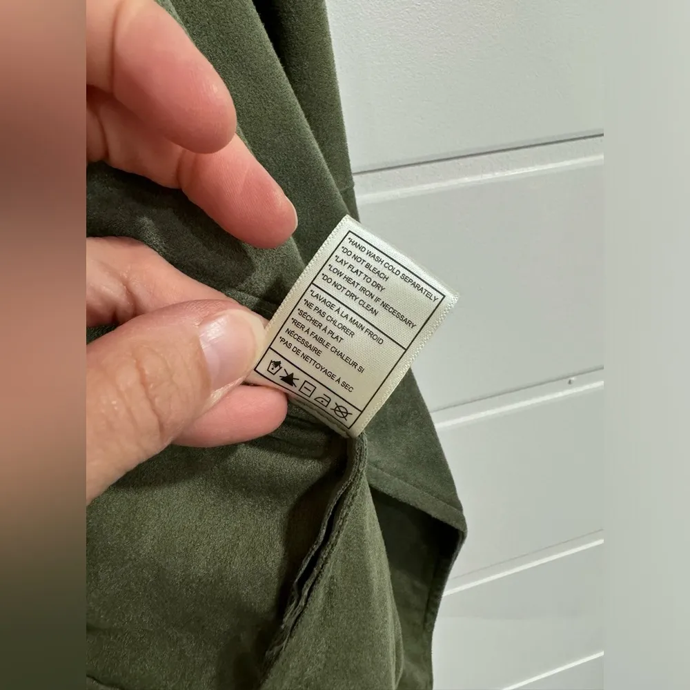 Steve Madden Faux Suede Wrap Jacket - Image 3