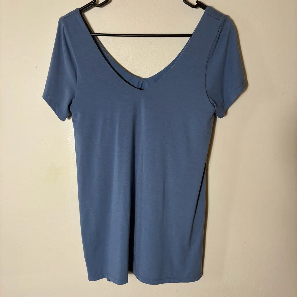 ATHLETA Essence Support Top Medium‎ Blue - Image 2
