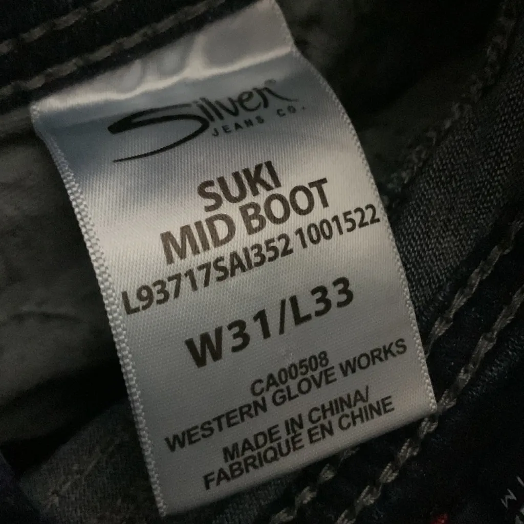 Silver jeans SUKI MID‎ slim boot W31 L33 - Image 13