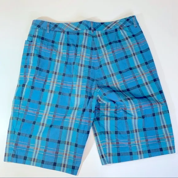 Pendleton Blue Plaid Bermuda Shorts‎ Size 14 - Image 2