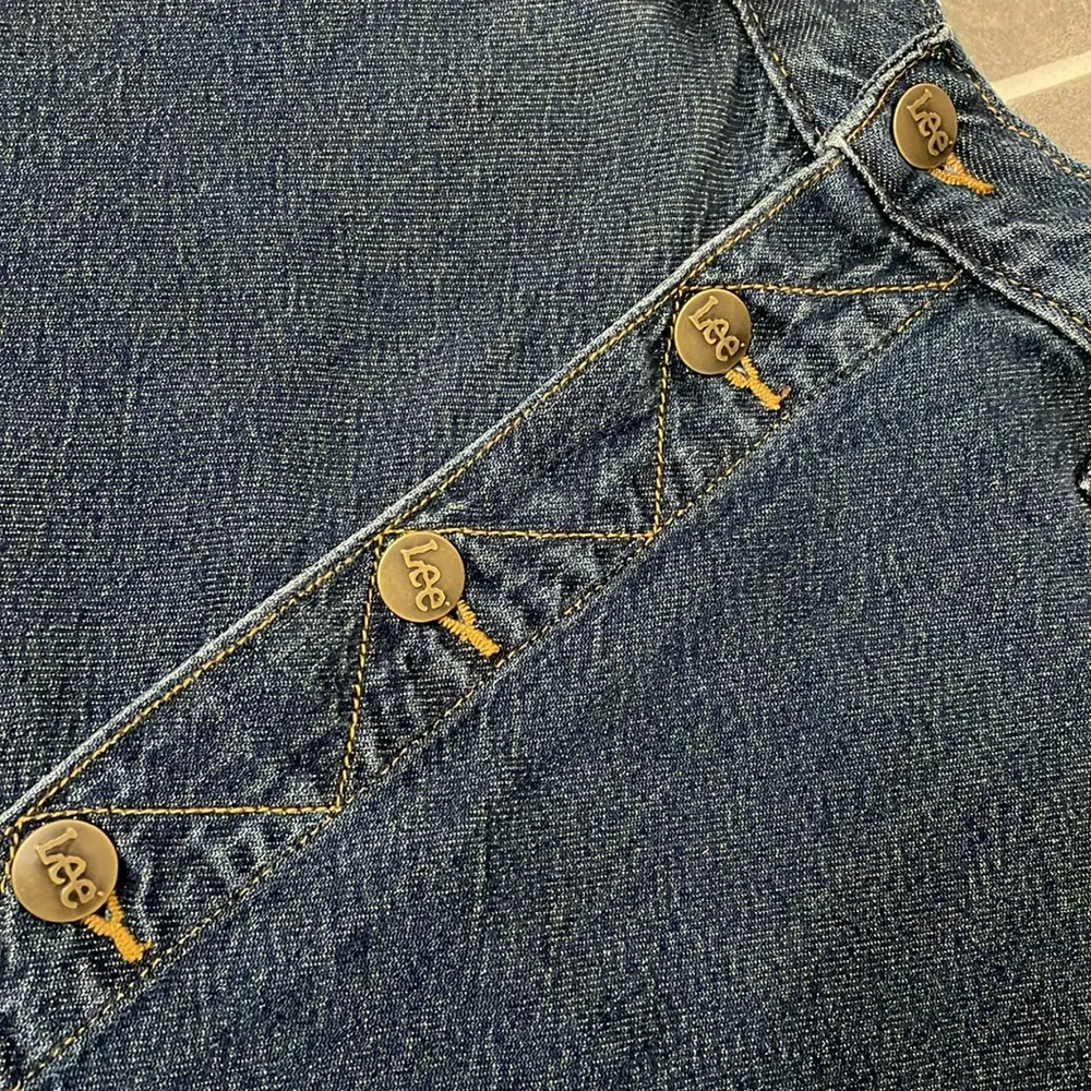 Lee Chambray Full A-Line Jean Skirt size 30 - Image 5