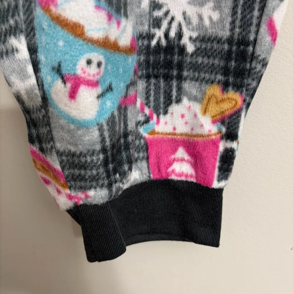 Secret Treasures women’s Pajama Bottoms with Snowman and Mug Pattern size XL - Image 4