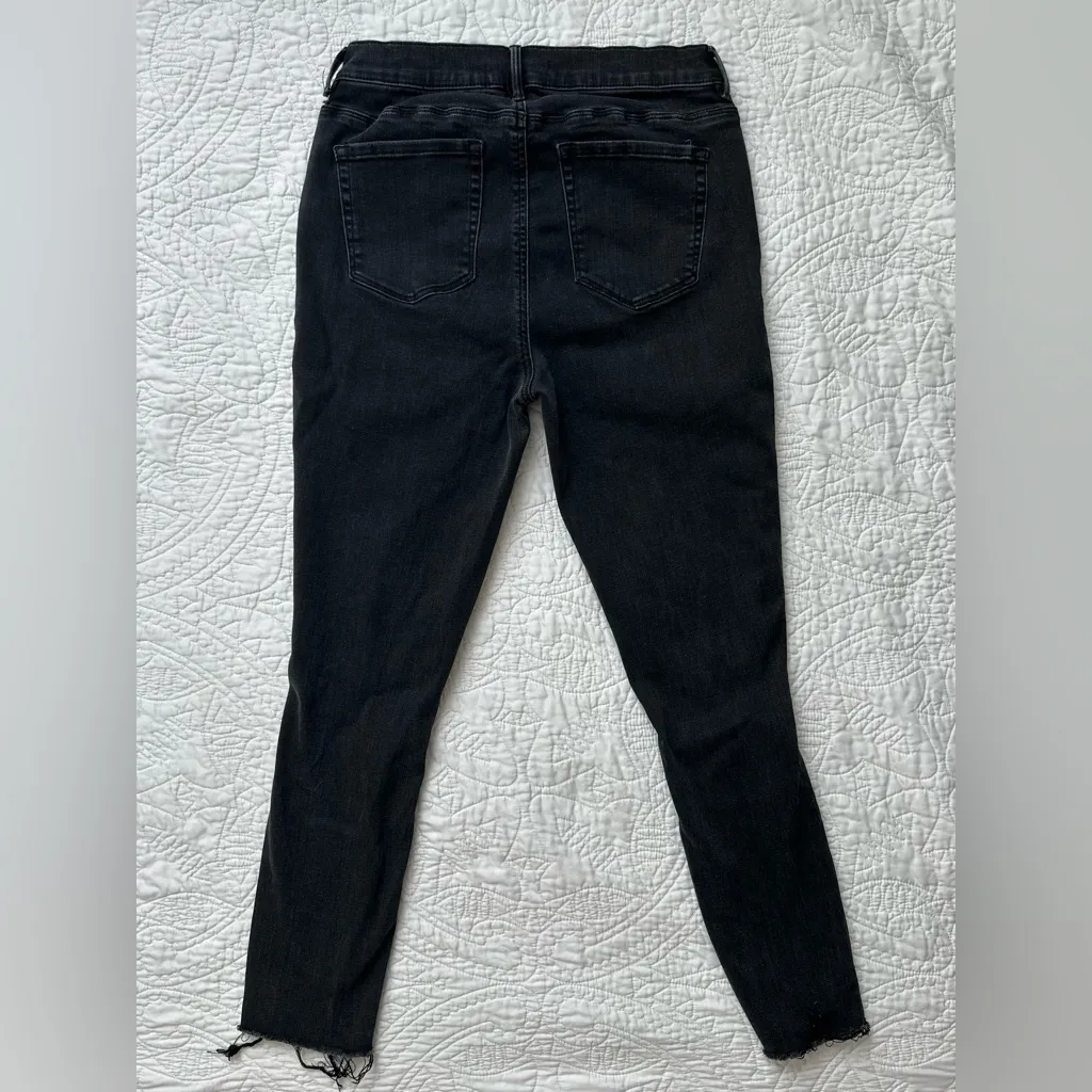 Pacsun Black Distressed High Rise Skinny Jean Jeggings - Image 11