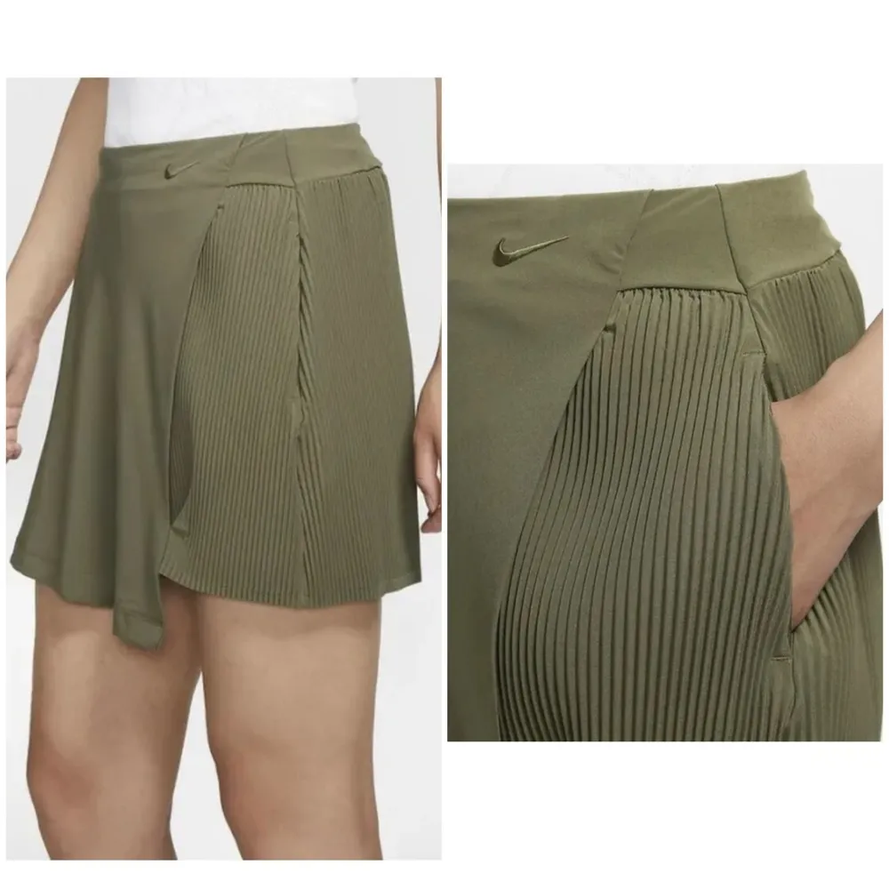 nwt // Nike flex golf victory drifit UV CK7797 Olive Green skort - Image 23