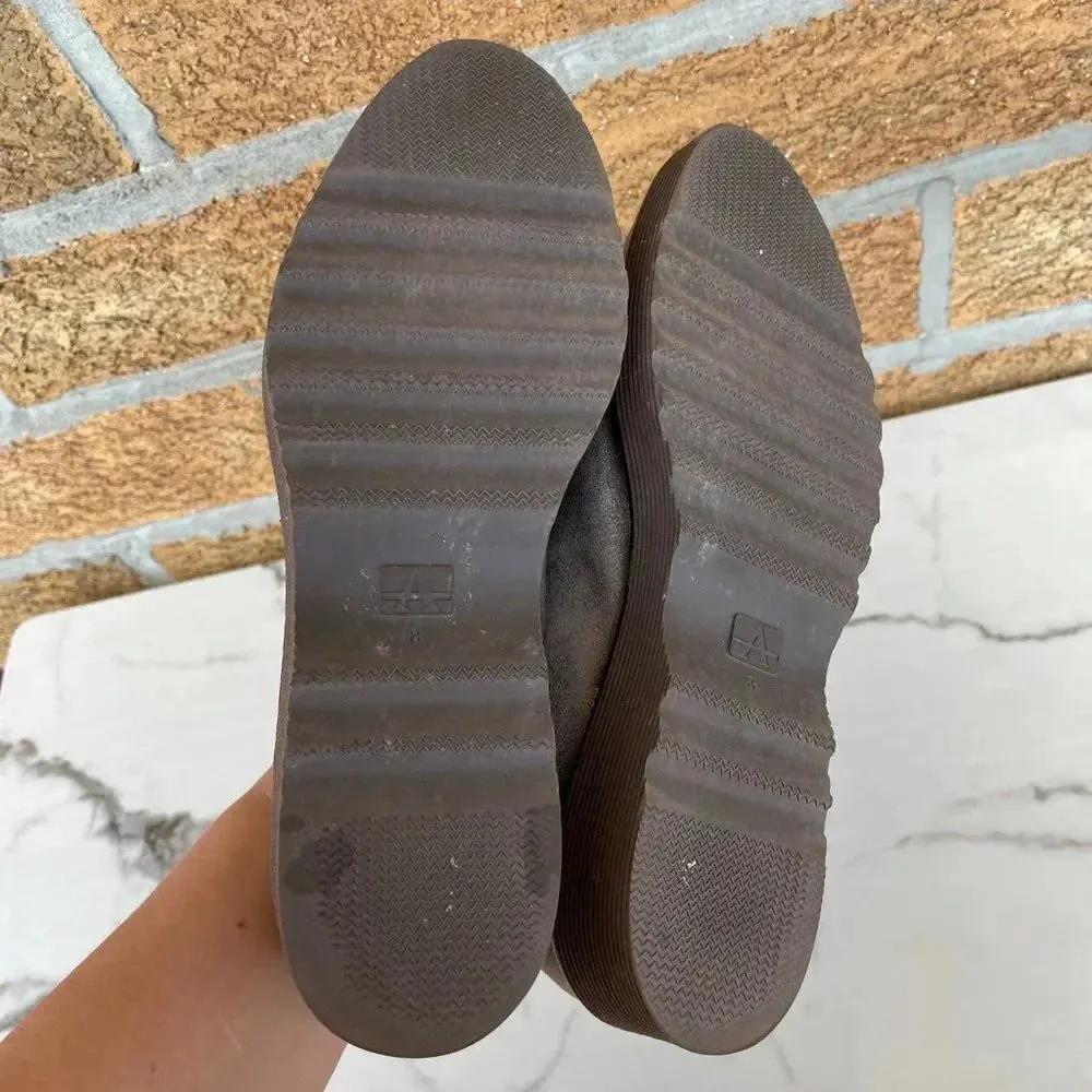 Aquatalia  Kelsey metallicssuede creeper loafer 8 - Image 10