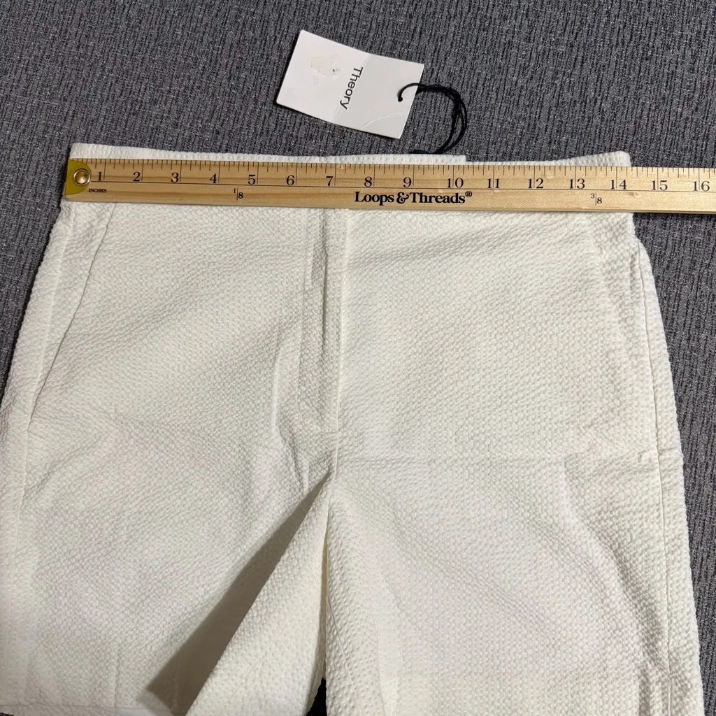 Theory Women’s Waist Tab Shorts - Image 13