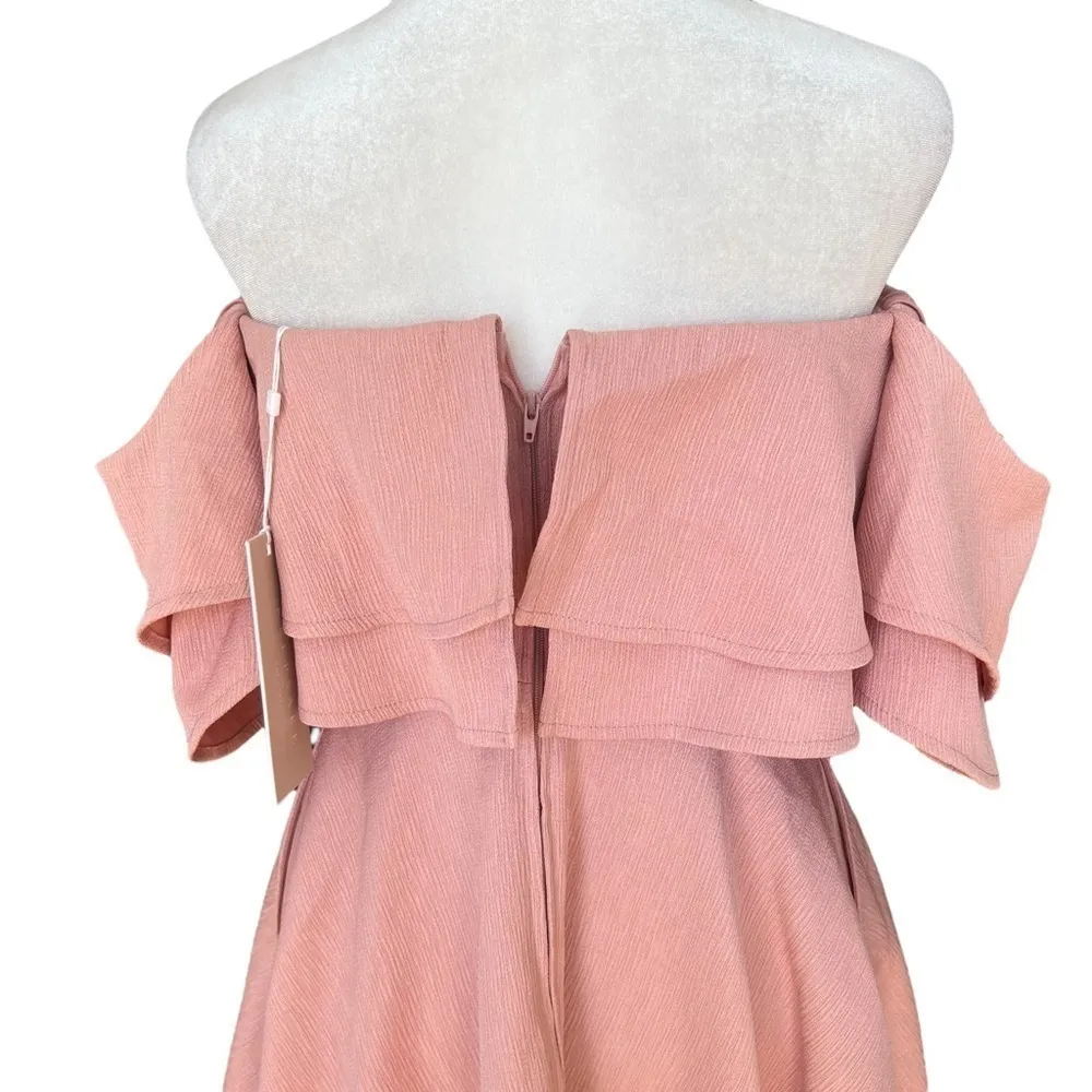 KEEPSAKE THE LABEL Serenity Mini Dress Pink - Image 8