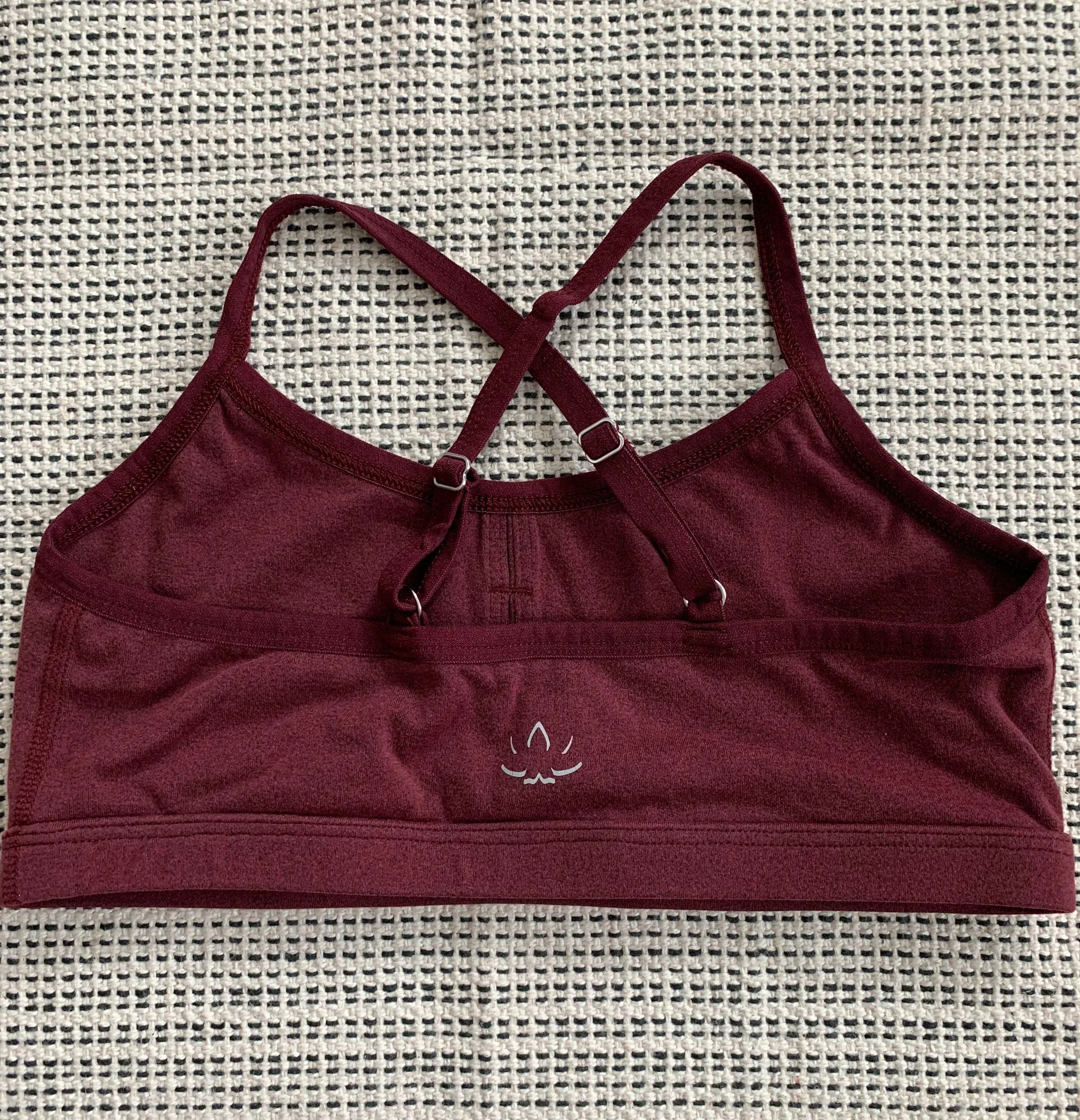 Beyond Yoga Team Burgundy Bra S - Image 4