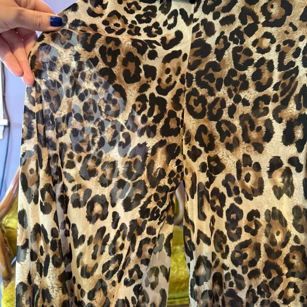 Vintage Y2K Leopard Print Semi - Image 9