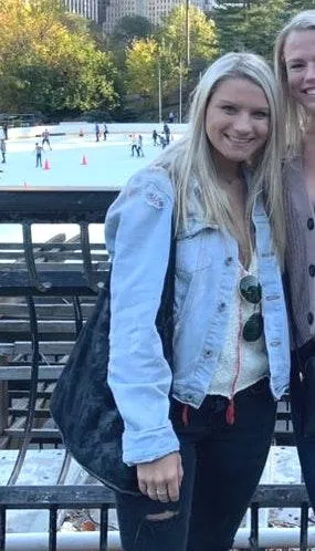 Oatmeal Too With Orange And Blue Stripes - Image 3