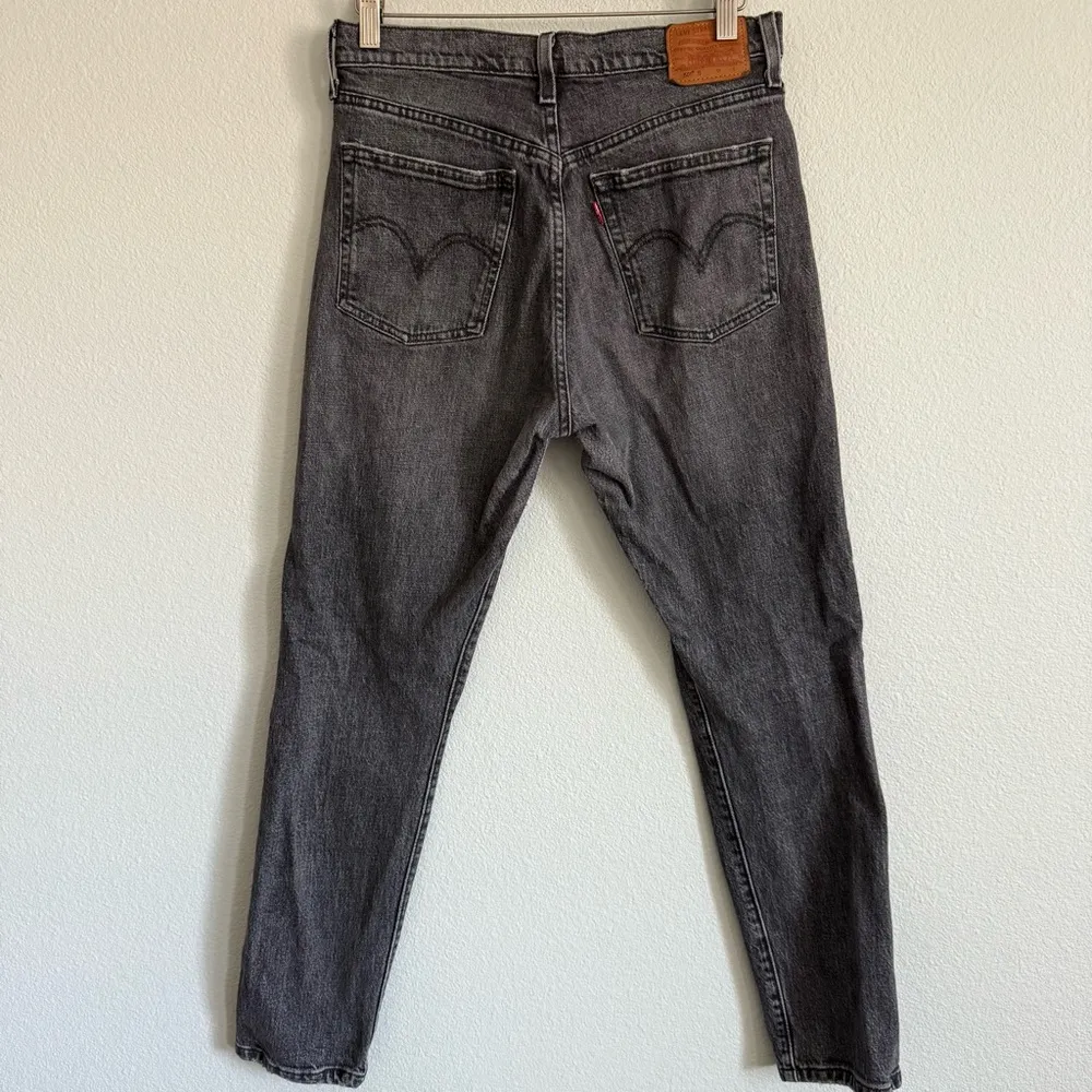 Levi's 501 S Coal Washed Black Skinny Jeans Size 28, L 28 - Image 4