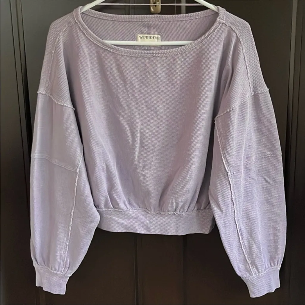 Like New Free People I've Pullover Top
Lavender Small - Image 2
