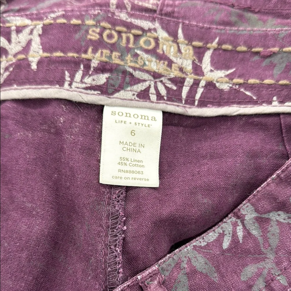 Sonoma Pink White Mini Cargo Skirt - Image 3