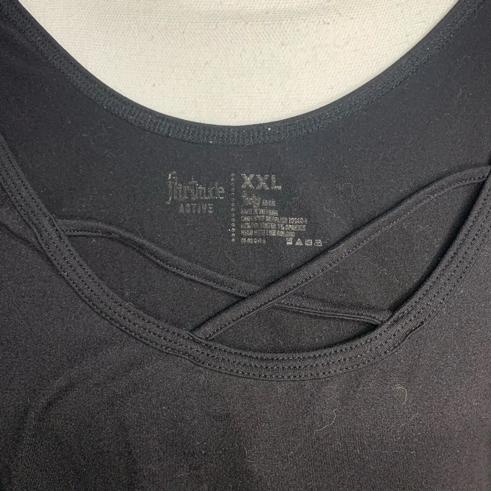 Flirtitude Active Black Tank Top - Image 6