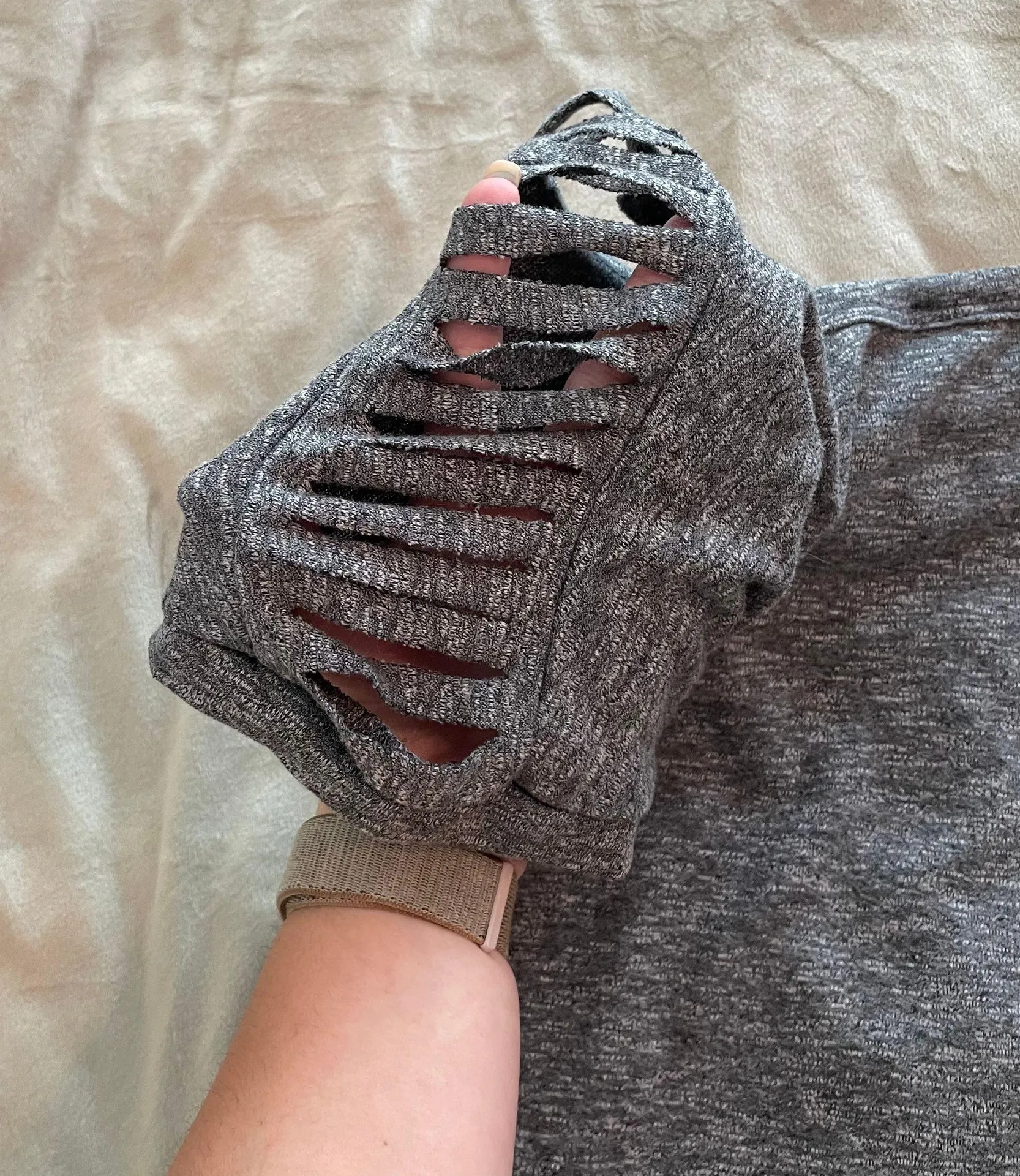 Asymmetrical Short Sleeve Top - Image 7