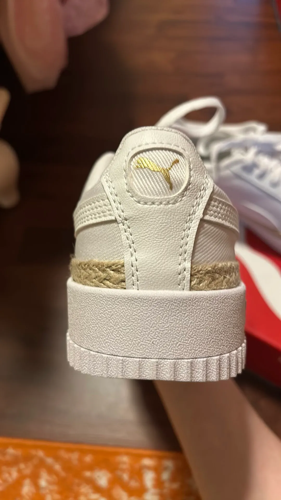 Carina White Sneakers - Image 7