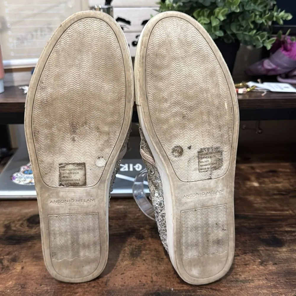 Antonio Melani Crystal like embellished slip one size 10 - Image 10