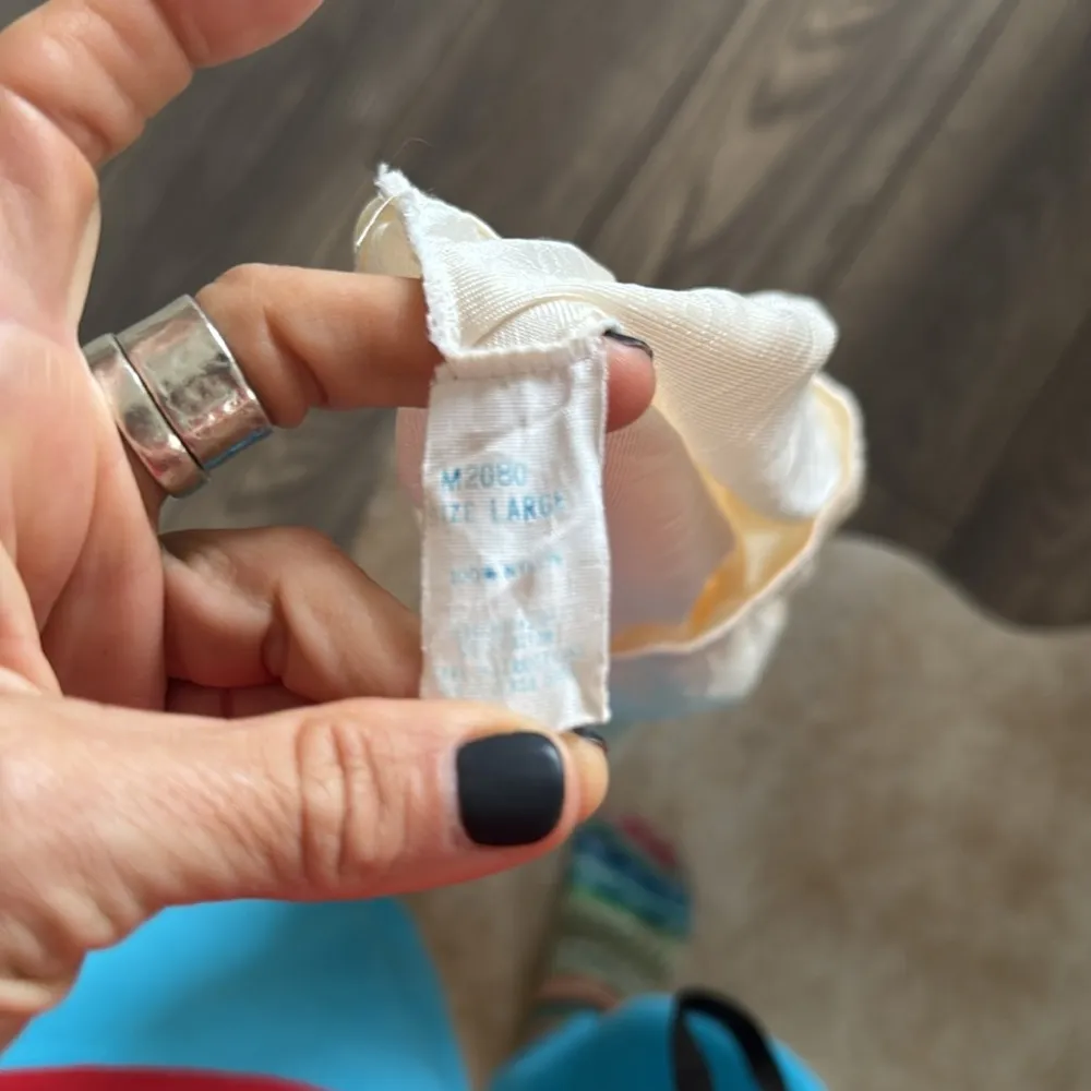 Vintage slip Cream Skirt - Image 3