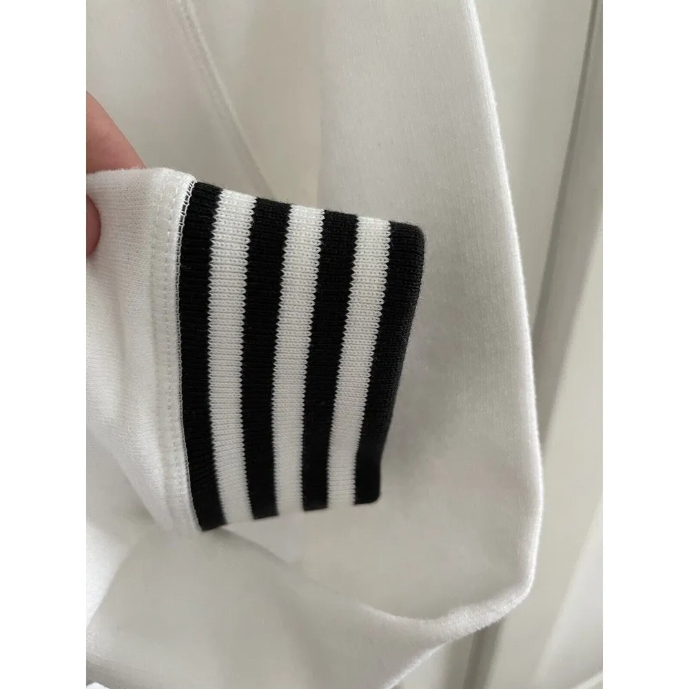 Victoria's Secret “Love Angel” Zip Up Hoodie Sweatshirt Long Sleeve White Sz S - Image 4