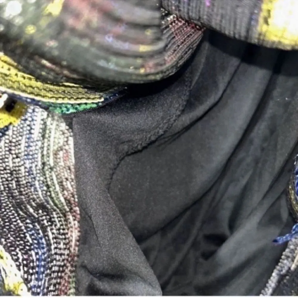 Aqua Sequin Multi-colored Body-con Dress (Size XS) - Image 8