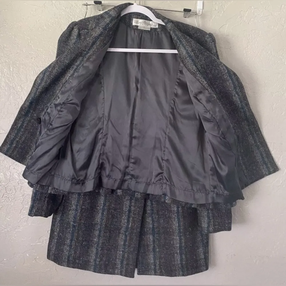 Gloria Vanderbilt Petites Wool Blend Jacket Skirt Suit Women's Sz 10 NWOT - Image 7