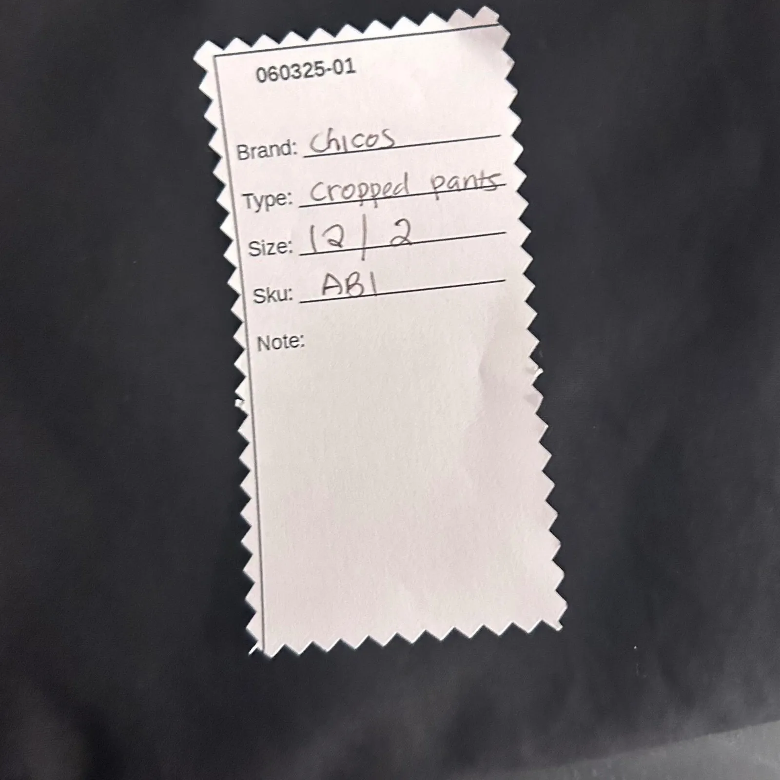 Chicos‎ Slimming Crop Pants Black 12 Or 2 - Image 9