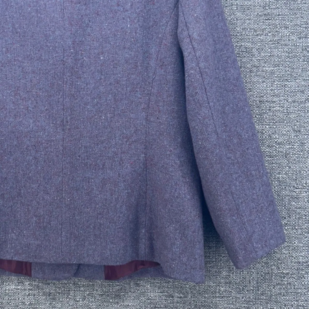 Orvis ‎ Wool Blazer Jacket Purple 12 - Image 6