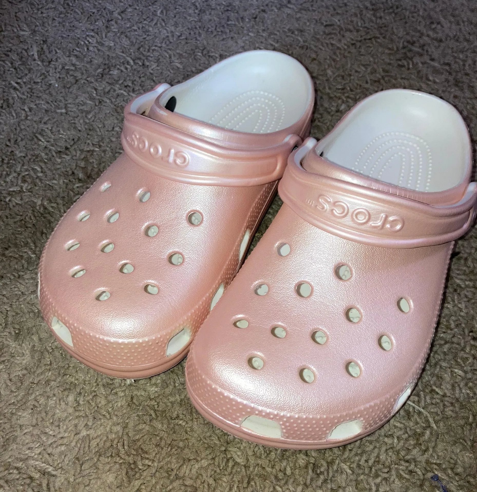 Crocs Pink Women’s 8 - Image 2