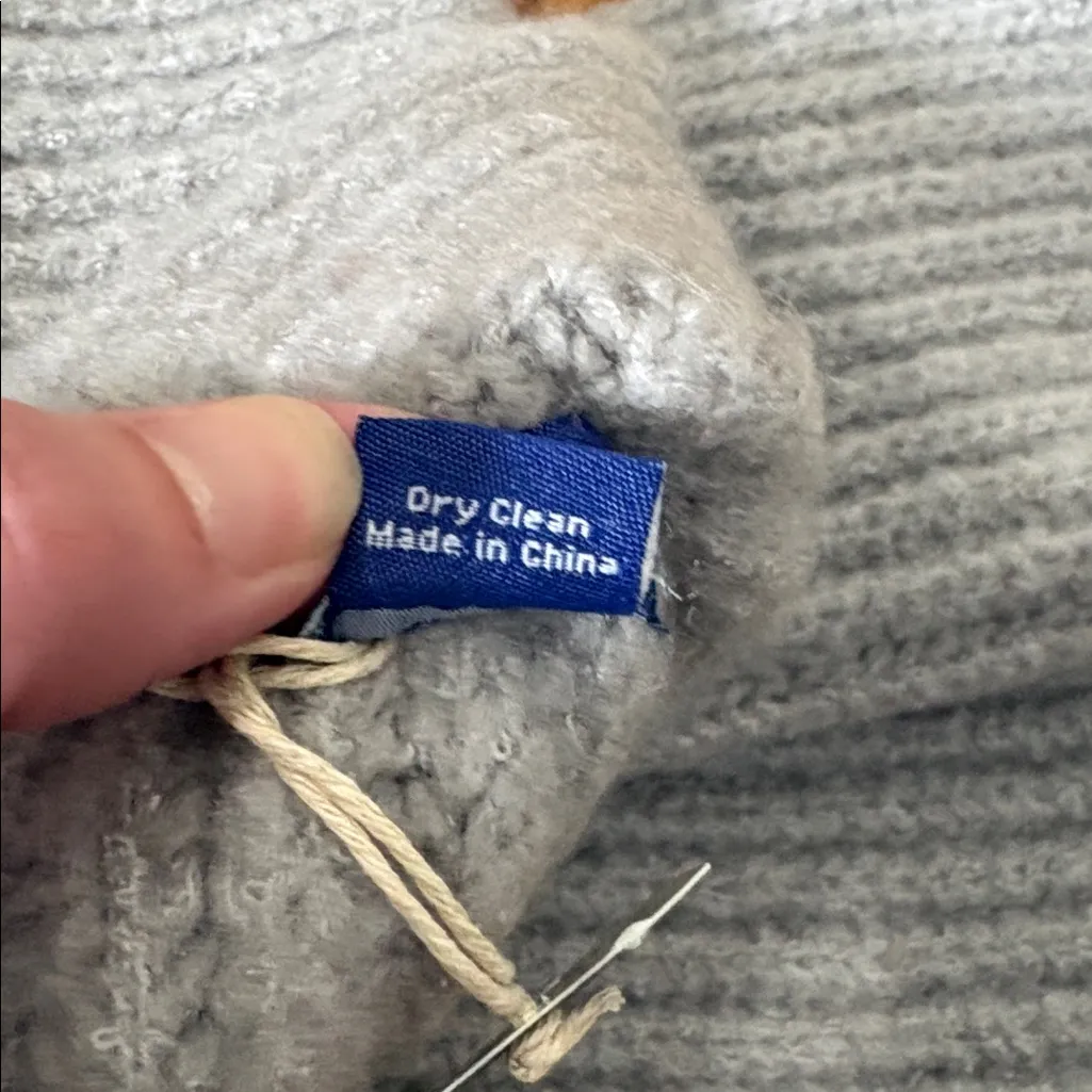 Hat Attack Lodge Loop Scard‎ Knit Grey NWT Gray - Image 6