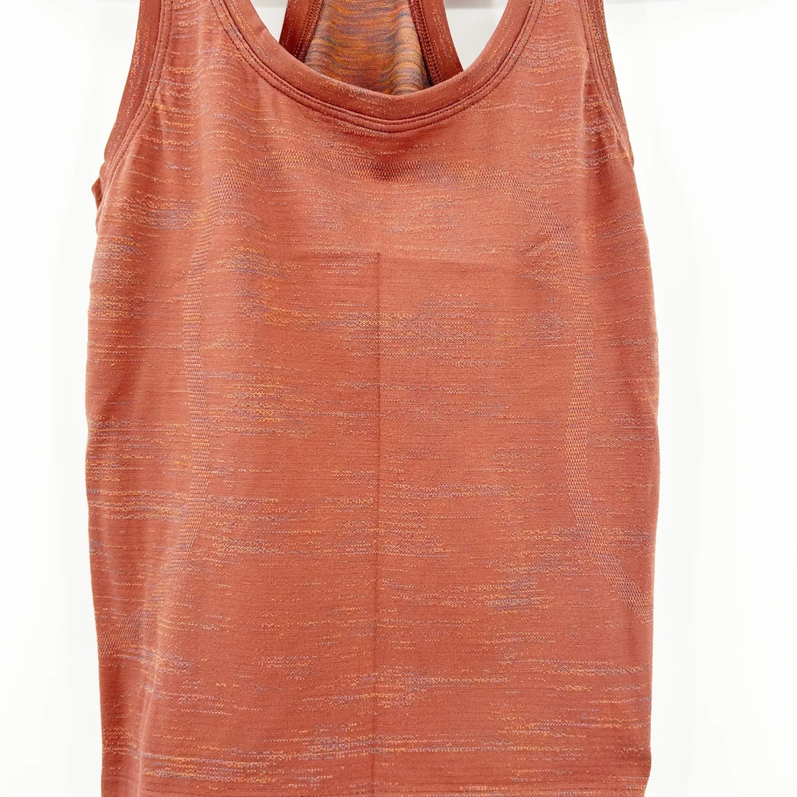 Lululemon Swiftly Tech Racerback‎ Tank Top Size 4 Chroma Check Athletic Workout - Image 4