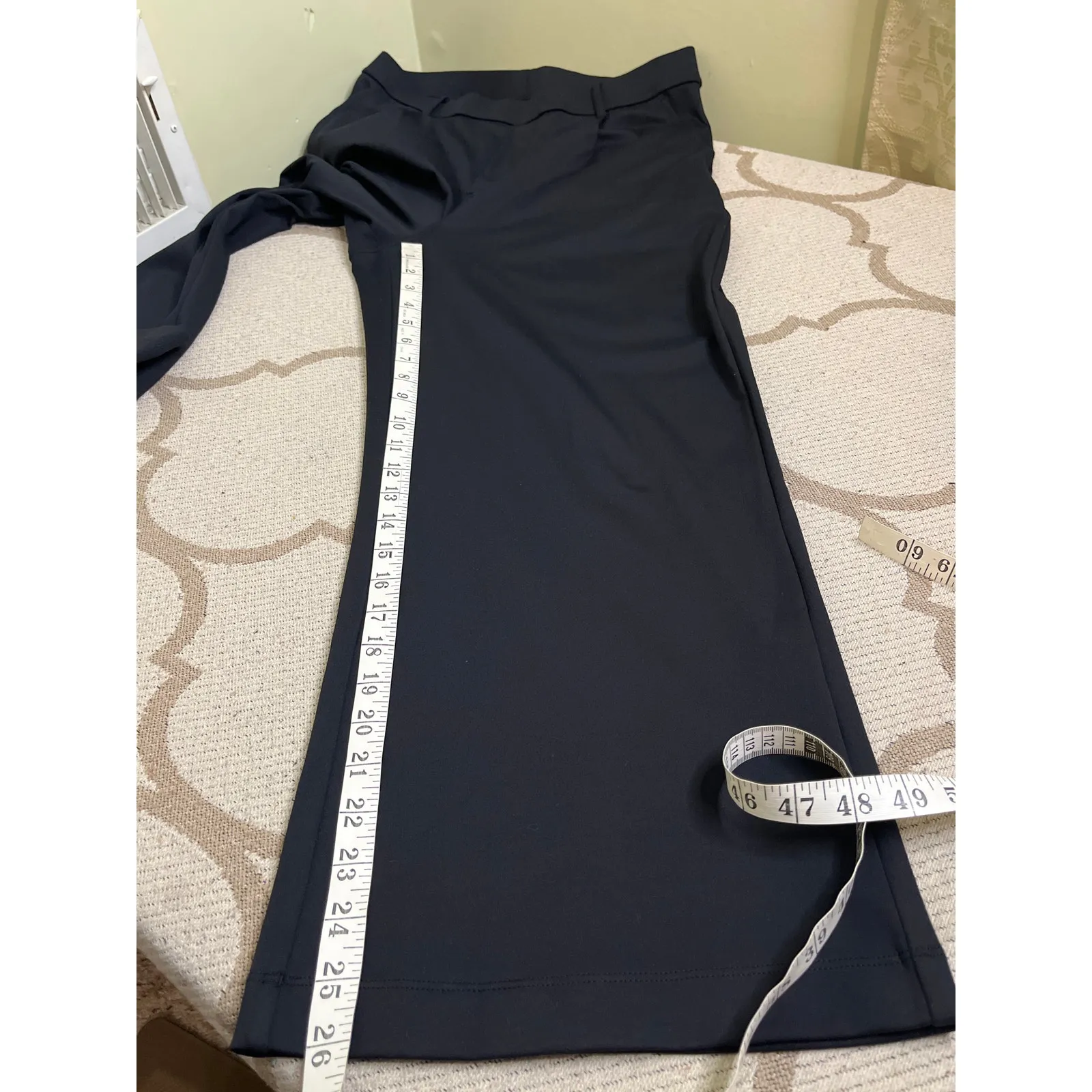 Halara Flex DayStretch High Waisted Pocket Work Flare Pants, size large petite - Image 9