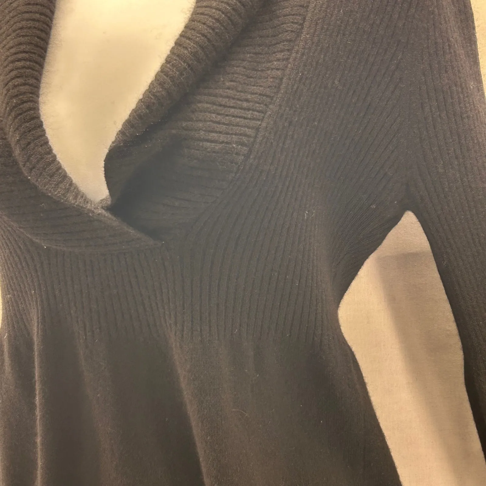 Babydoll Cashmere Sweater XS Black - Image 13