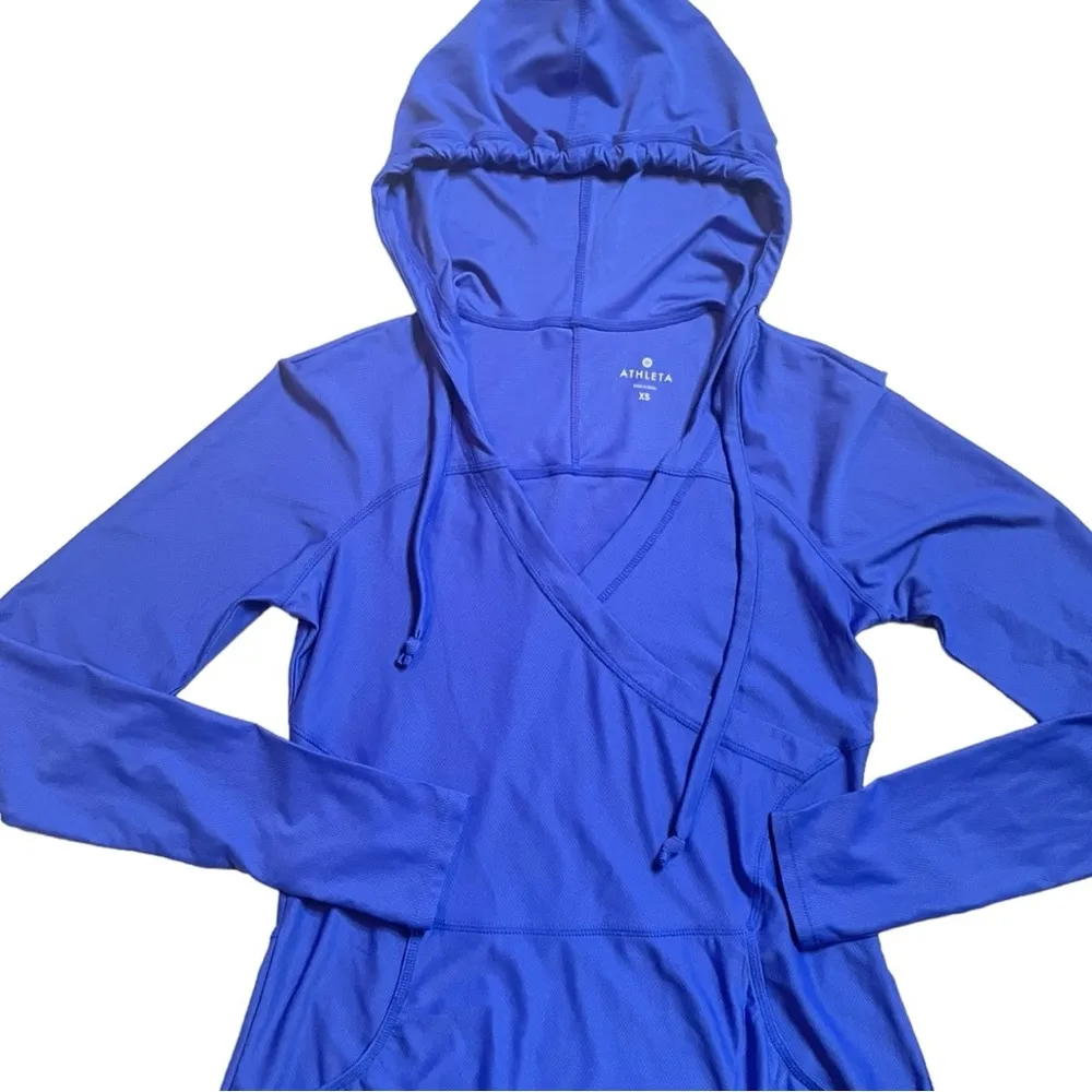 Athleta Wick-It Wader Coverup Caspian Blue Dress Women’s Size XS - Image 2